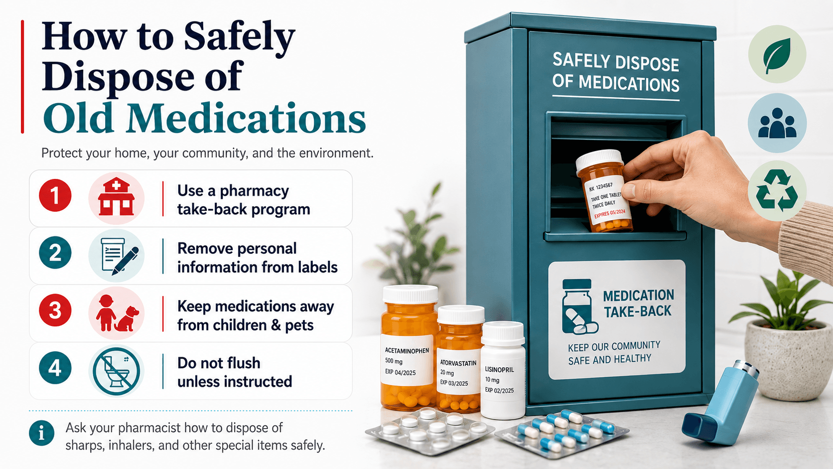 How to Safely Dispose of Old Medications in Ottawa