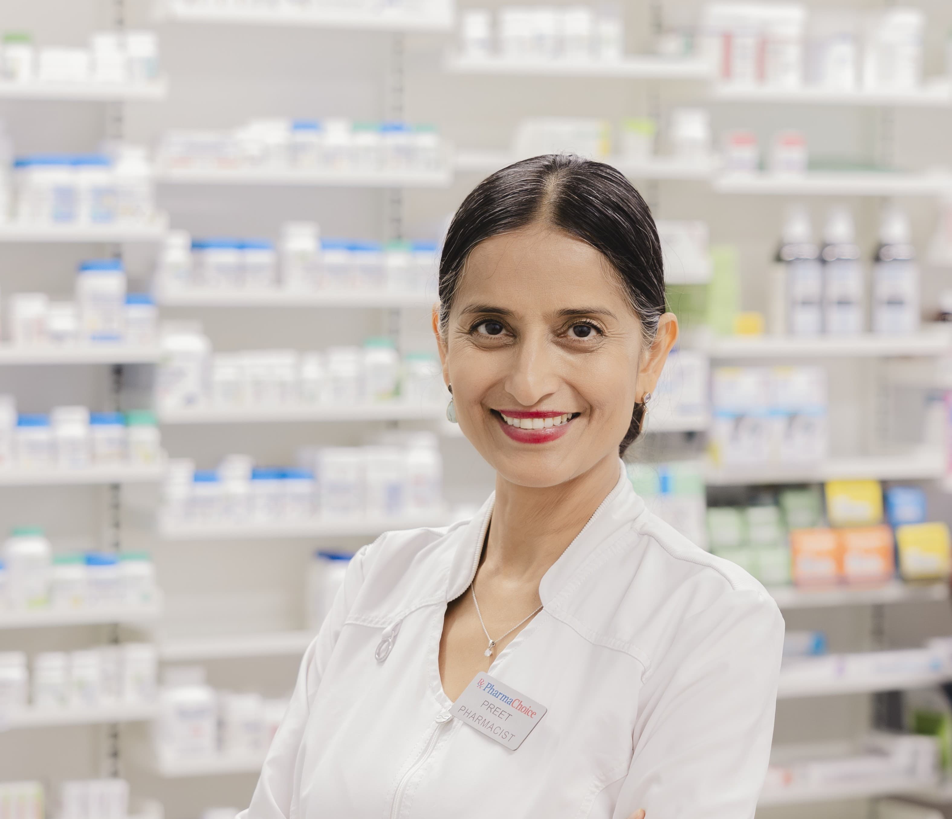 Lead pharmacist professional portrait
